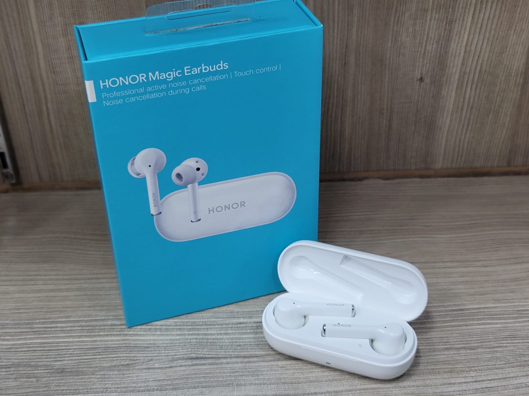 HONOR MAGIC EARBUDS PEARL WHITE, 音響器材, 耳機 - Carousell