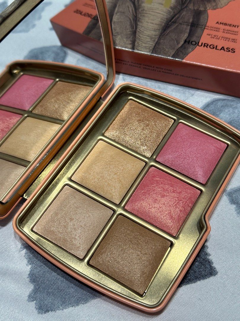 Hourglass Ambient Lighting Elephant Palette, Beauty & Personal Care