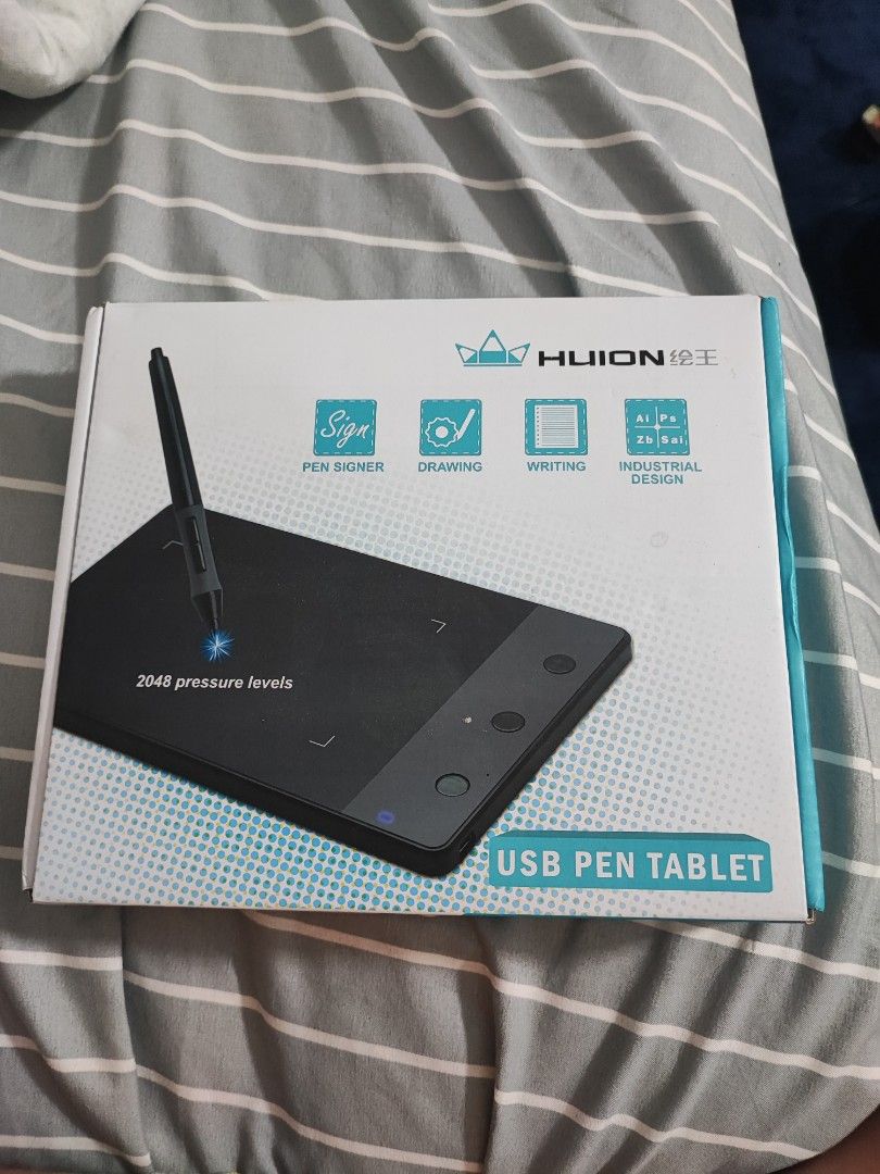 Huion Graphic Tablet H420, Mobile Phones & Gadgets, Other Gadgets on