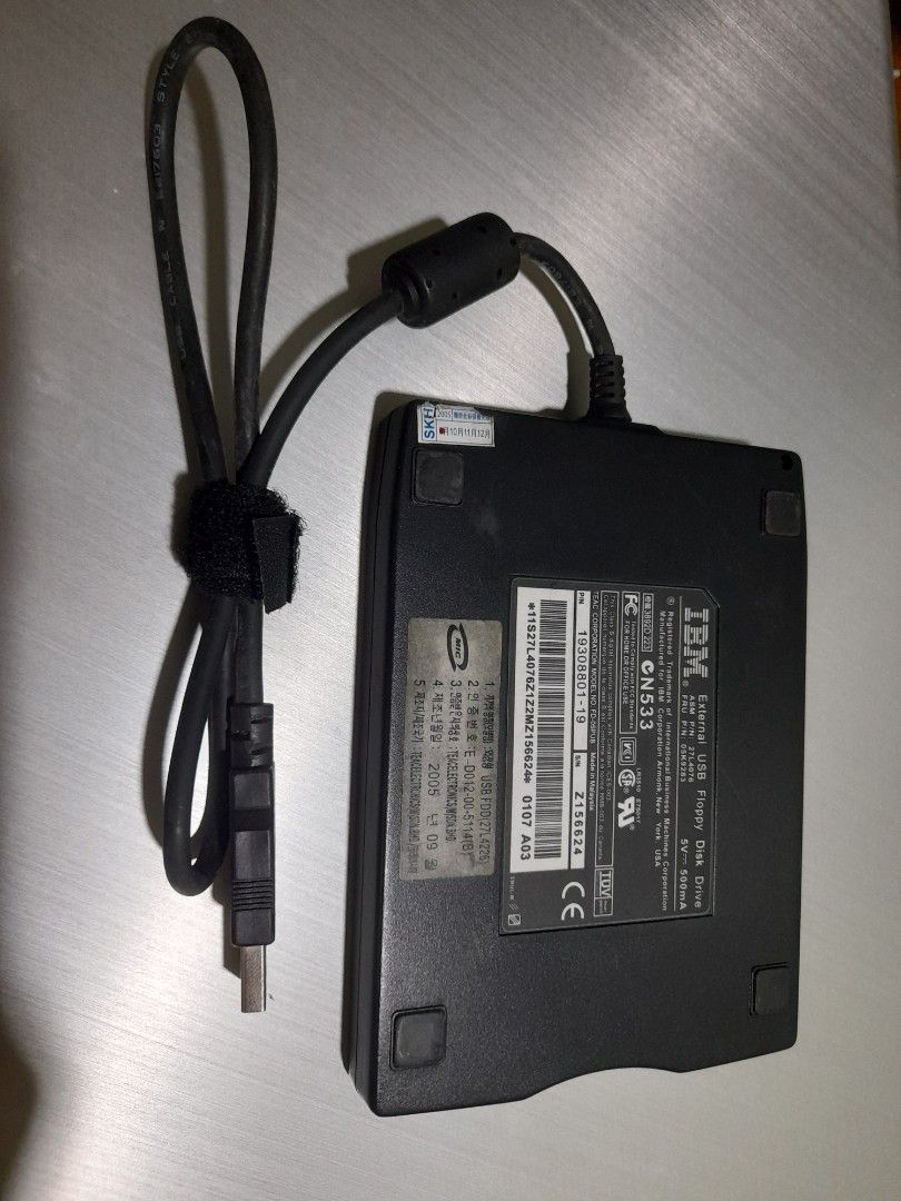 IBM External Floppy Disk Drive, Computers & Tech, Parts & Accessories