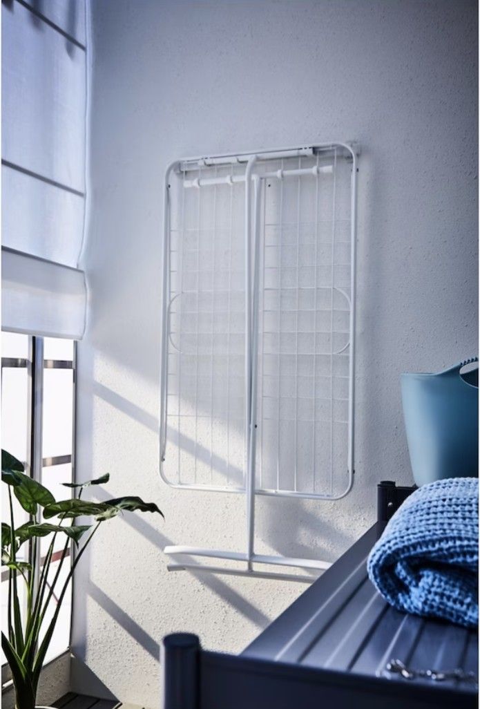 Ikea Clothes / Laundry Drying Rack (white), Furniture & Home Living