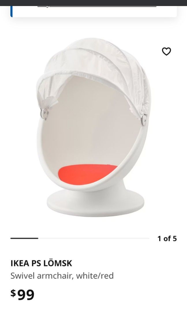 Ikea egg chair, Babies & Kids, Baby Nursery & Kids Furniture, Kids