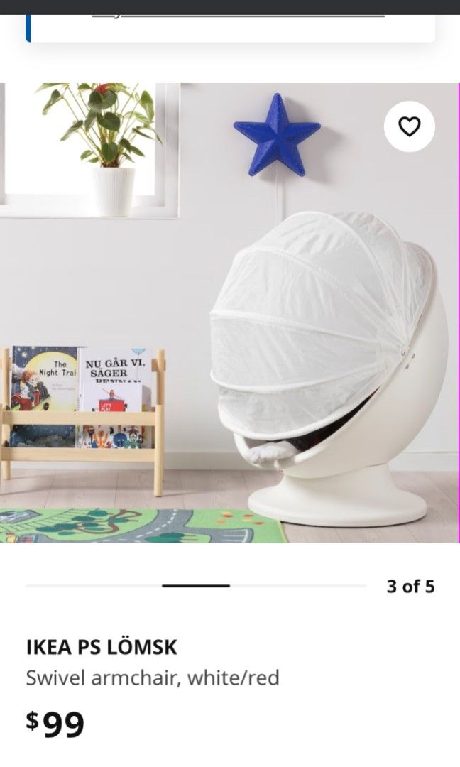 Ikea egg chair, Babies & Kids, Baby Nursery & Kids Furniture, Kids