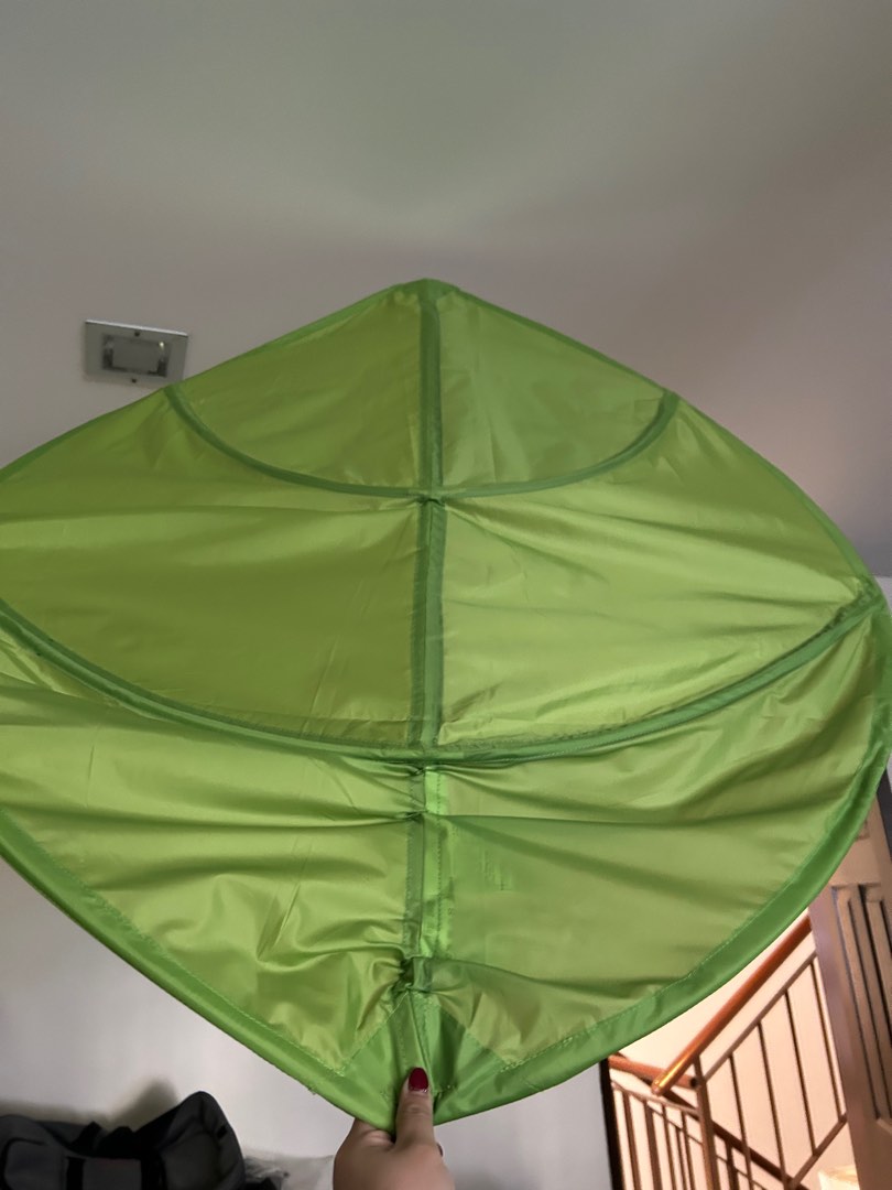 ikea lova bed canopy green, Babies & Kids, Baby Nursery & Kids