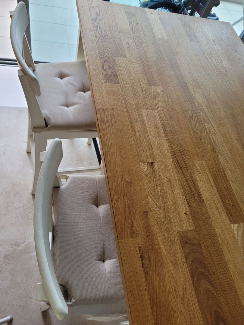 Ikea Stenstorp Kitchen Island (includes free bar stools), Furniture