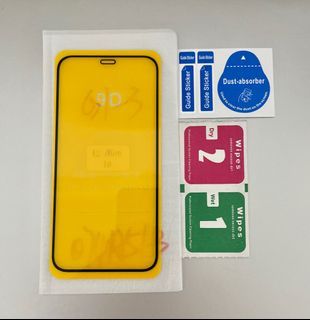 iPhone 12 mini clear tempered glass screen protector