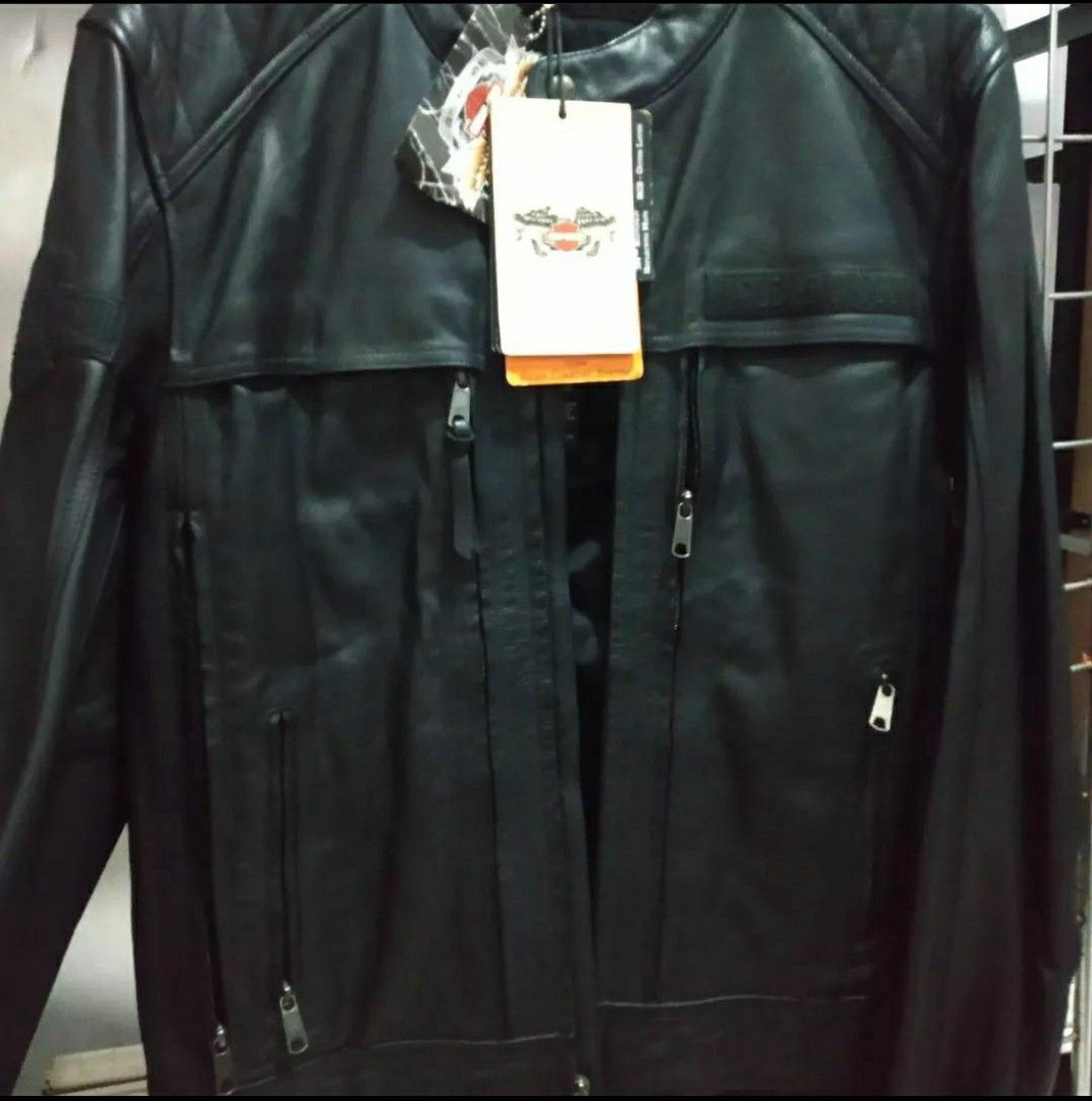 Jaket touring, Fesyen Pria, Pakaian Baju Luaran di Carousell