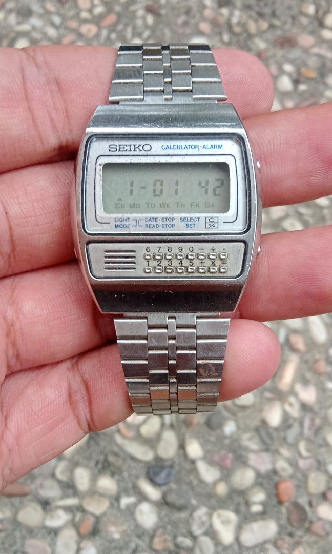 Jam digital seiko discount