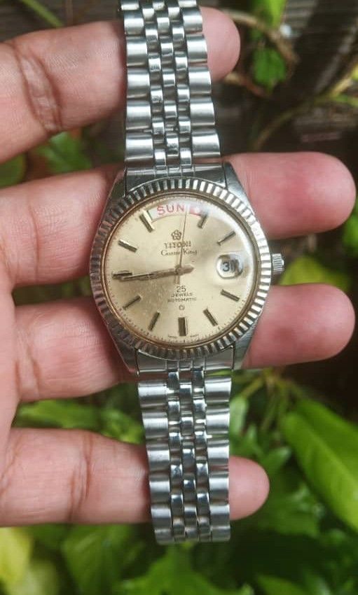 Jam Titoni Cosmoking Ring Emas swiss made Luxury Watches on