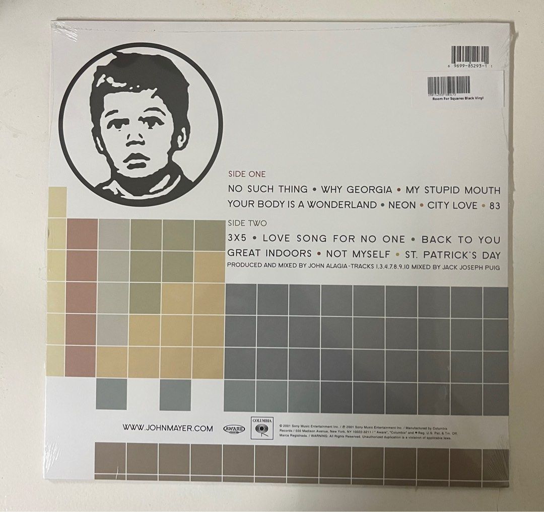 John Mayer - Room For Squares Vinyl (Category: Vinyls) located in Dasmarinas. Submitted by kb1999_ (Listing ID 1215649239, Image 2). Description: Brand new and Sealed No dents and creases Can ship asap.
