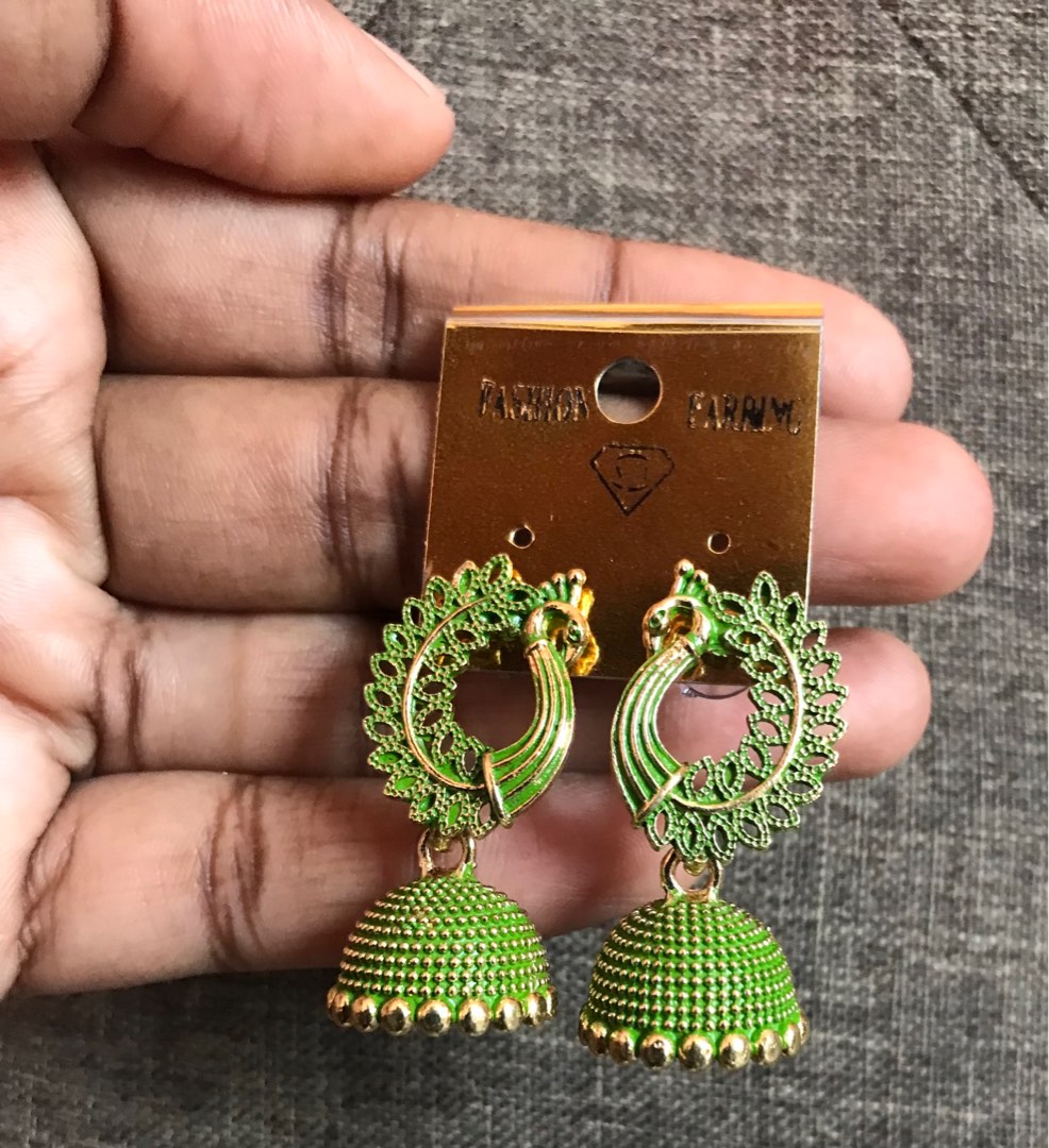 Mini Jumka, Women's Fashion, Jewelry & Organisers, Earrings on Carousell