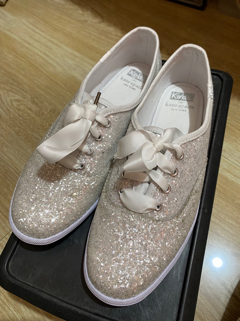 Keds x Kate Spade Champion Glitter White Women s Fashion