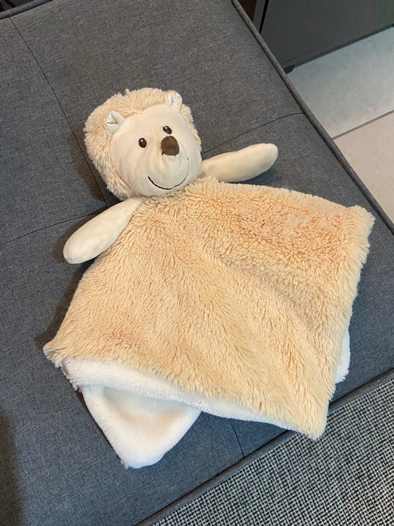 Kellytoy Luxury Baby Rattle and Security Blanket Lion, Babies & Kids