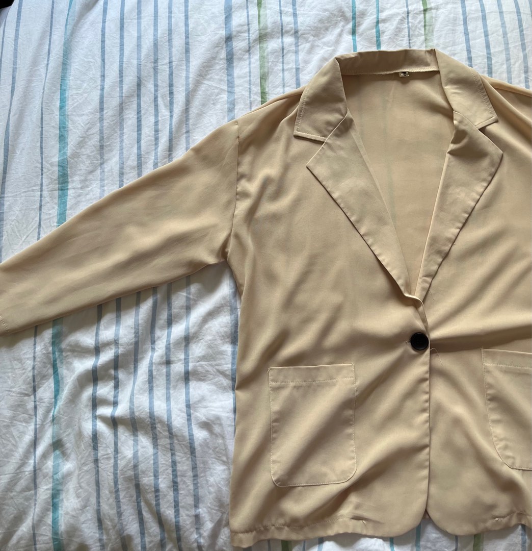 blazer low medium khaki