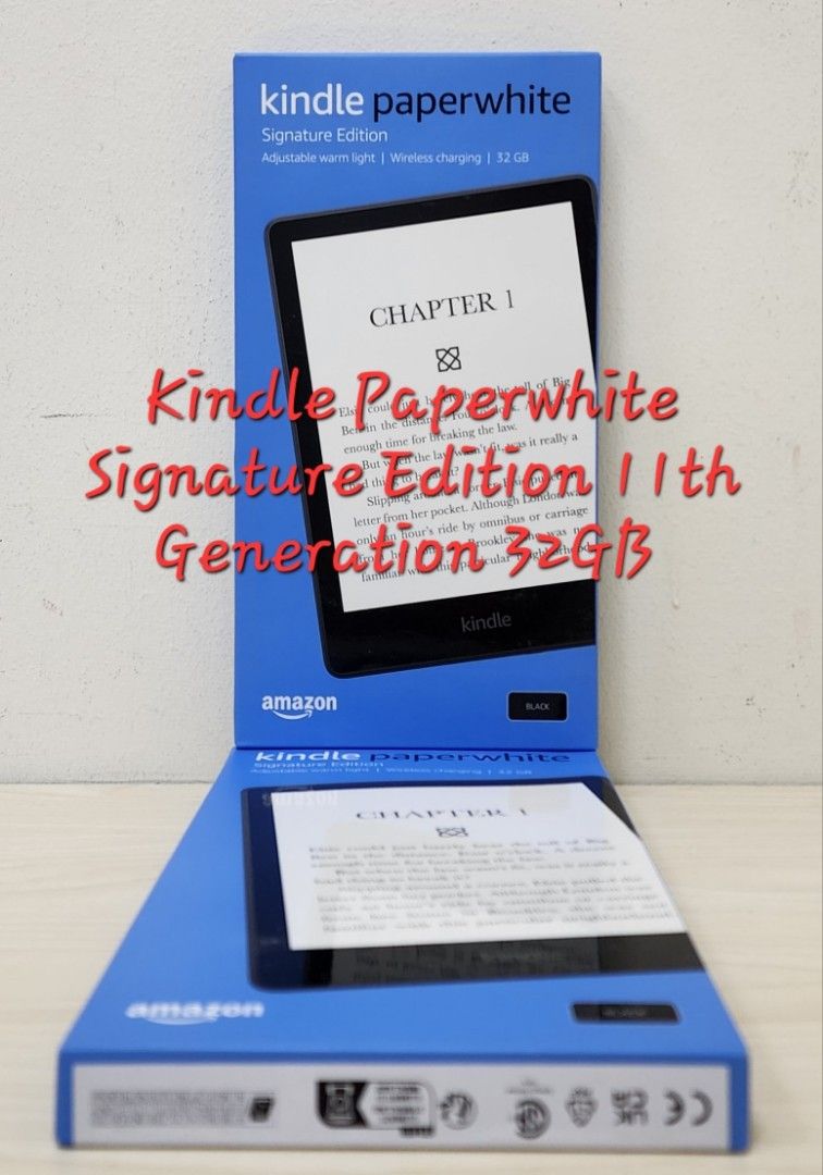Kindle Paperwhite Signature Edition (11th generation) Black