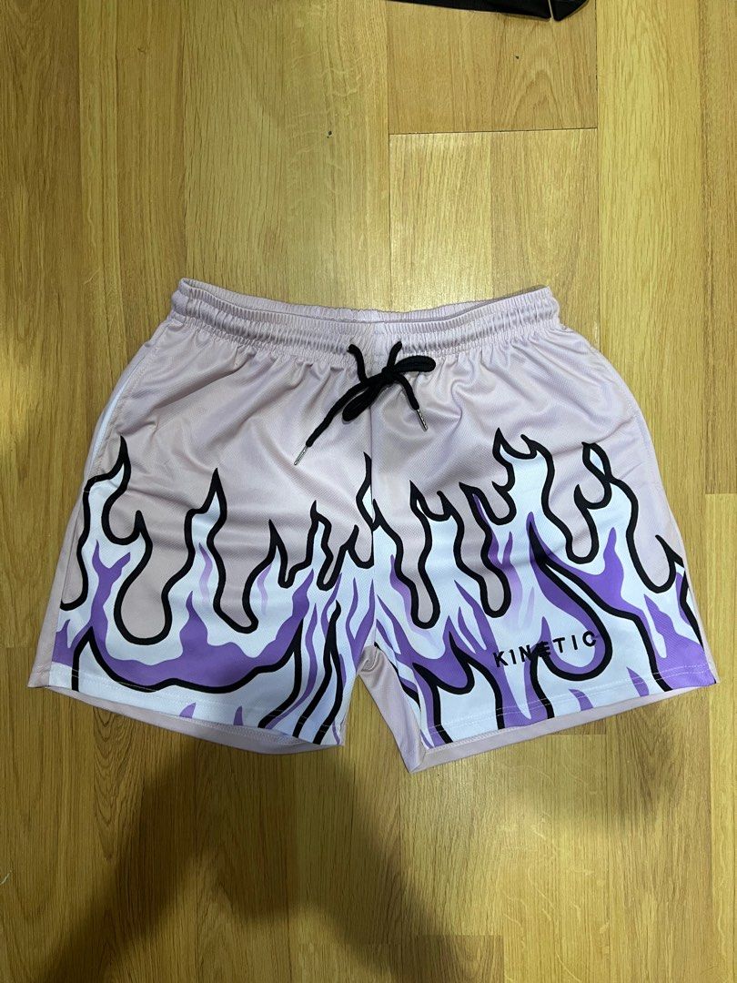 Flame Mesh Shorts — Poverty Kills Clothing ®