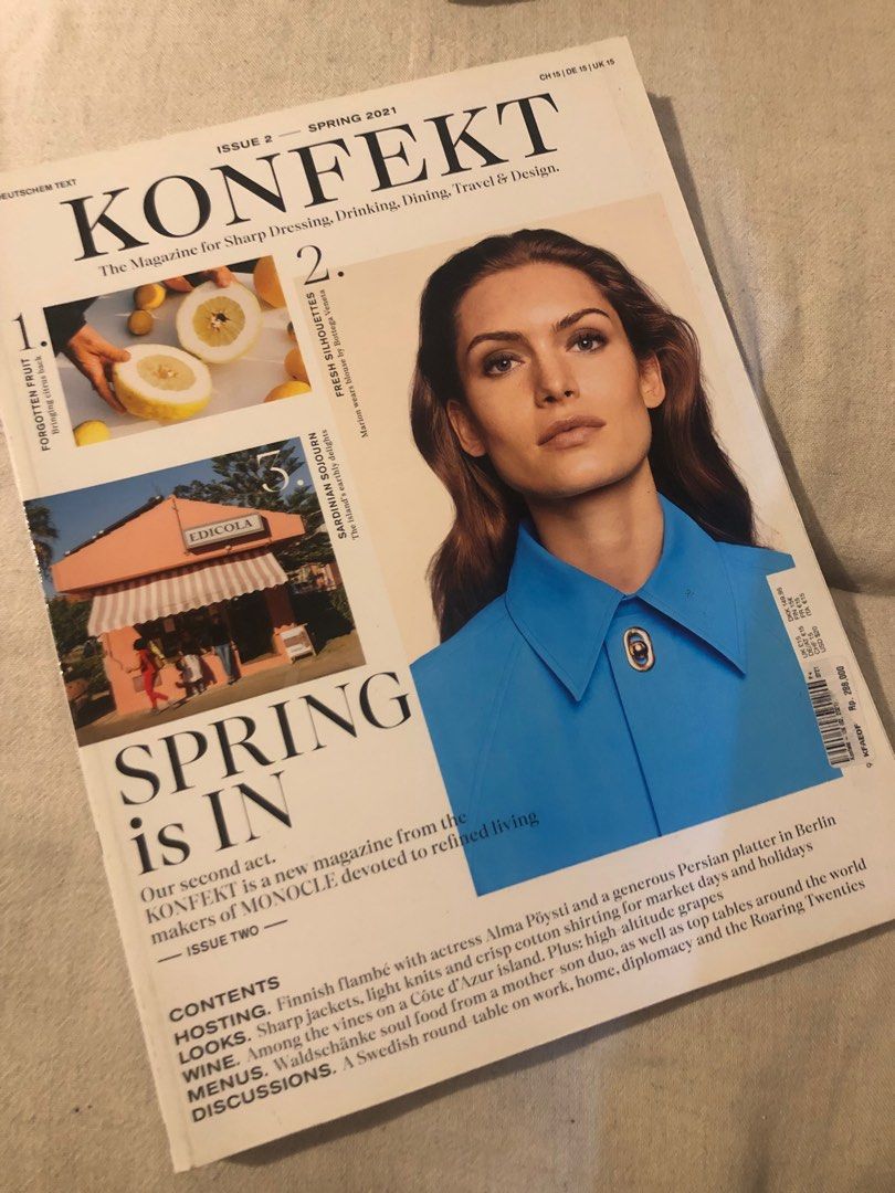 Konfekt Magazine, Buku &amp; Alat Tulis, Majalah &amp; Lainnya di Carousell