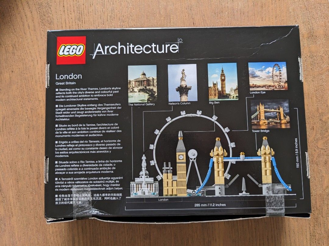 LEGO Architecture - London, Hobbies & Toys, Toys & Games on Carousell