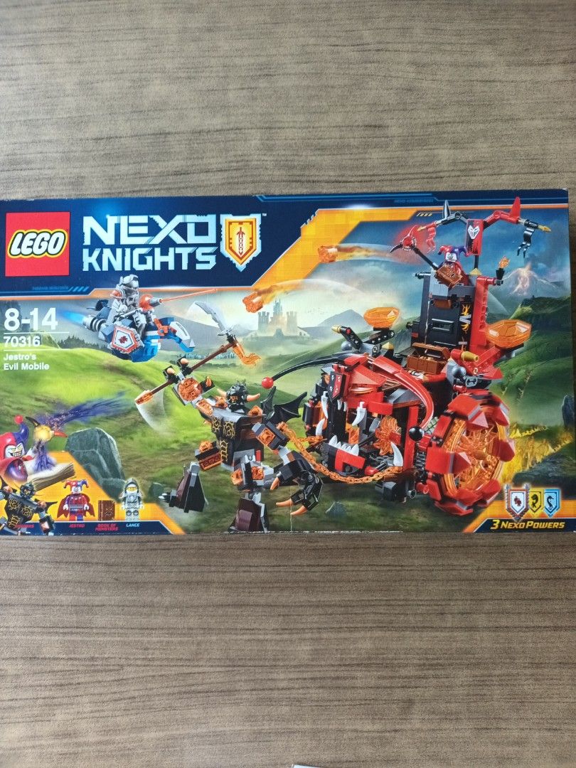 Lego Nexo Knights 70316 Jestro s Evil Mobile Hobbies Toys Toys Games on Carousell