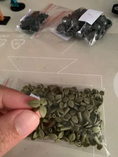 Lego olive green leave element