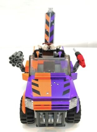 Lego Super DC Comics 6864 The Two Faces Purple Truck Used