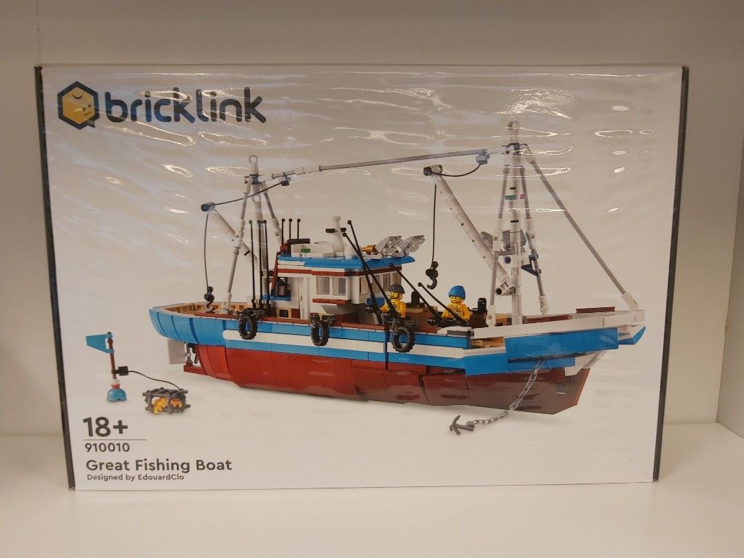 新品未開封】 LEGO 910010 大型漁船-