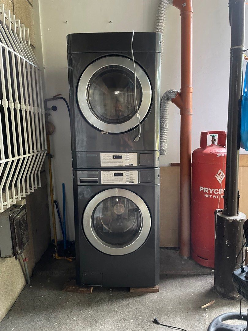 LG Onyx Giant C Max Washing Machine and Dryer, TV & Home Appliances