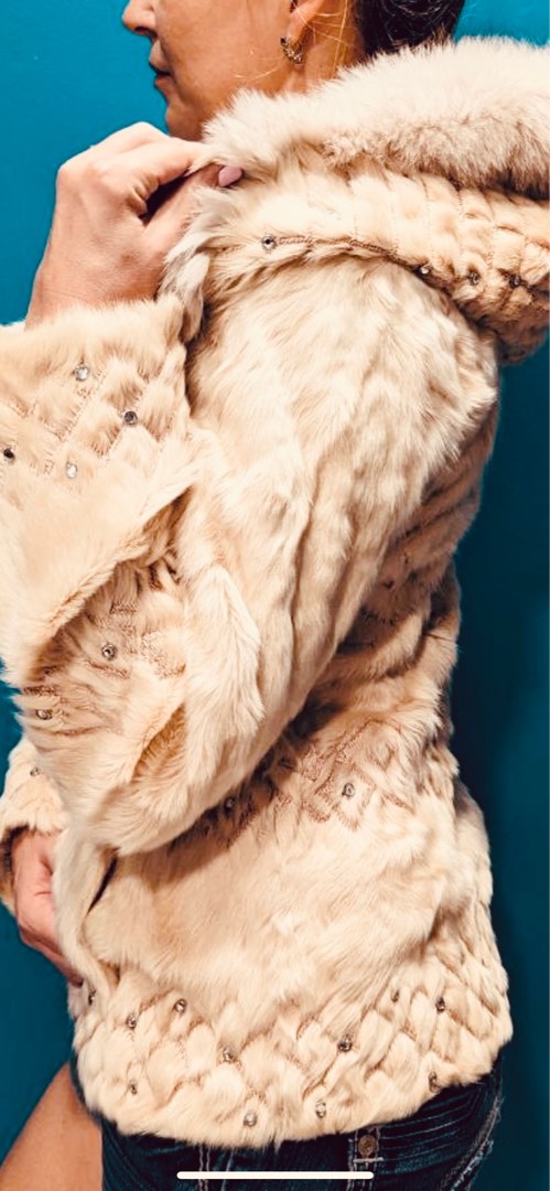 Llama sales fur jacket