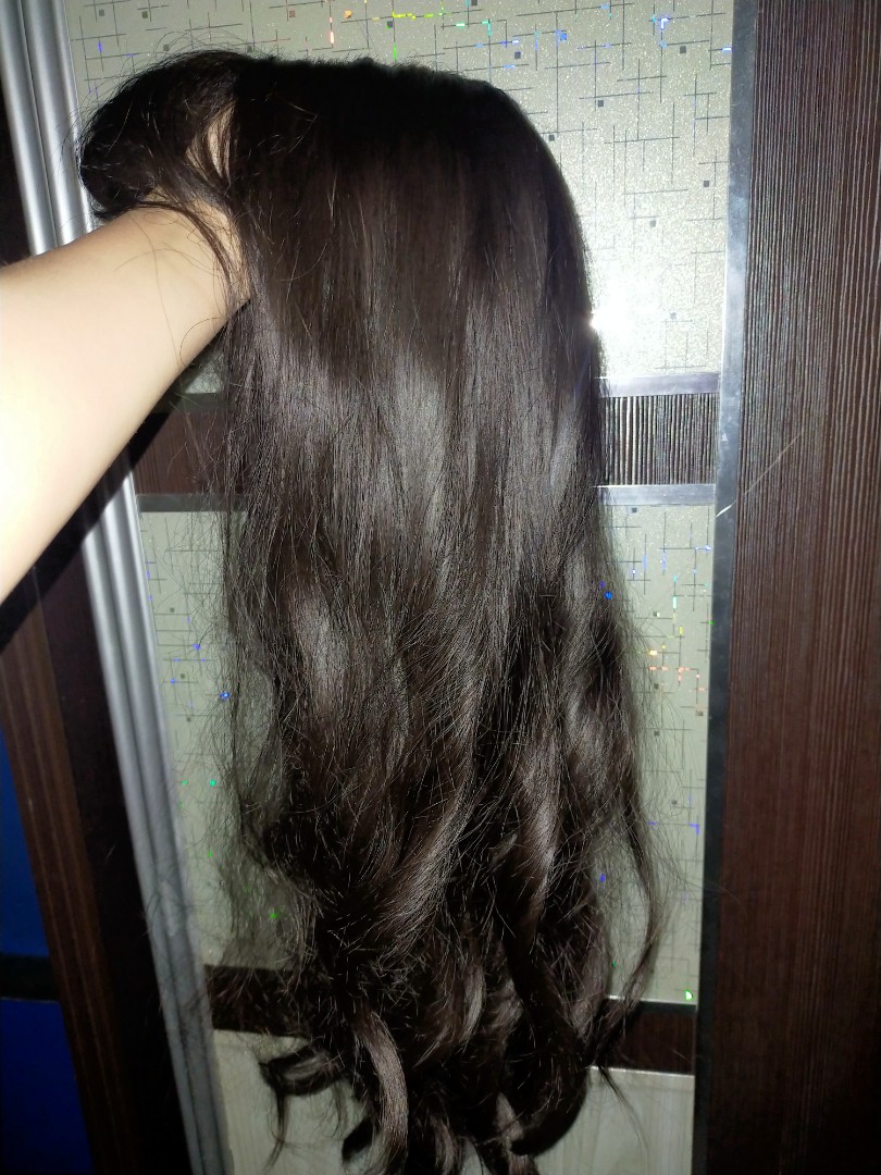Long Hair Wig, Beauty & Personal Care, Hair on Carousell