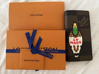 Louis Vuitton - Nigo Brazza Wallet - Limited Edition Printed Giant