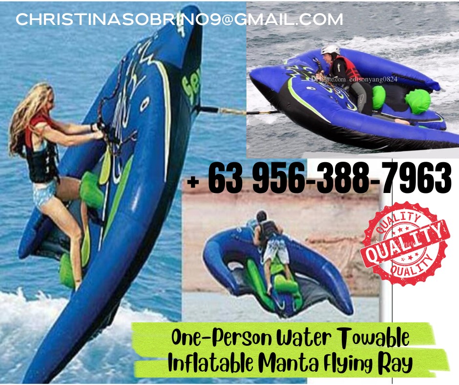 Manta Ray 1 Person Inflatable Water Sports - Hot Towable Inflatable