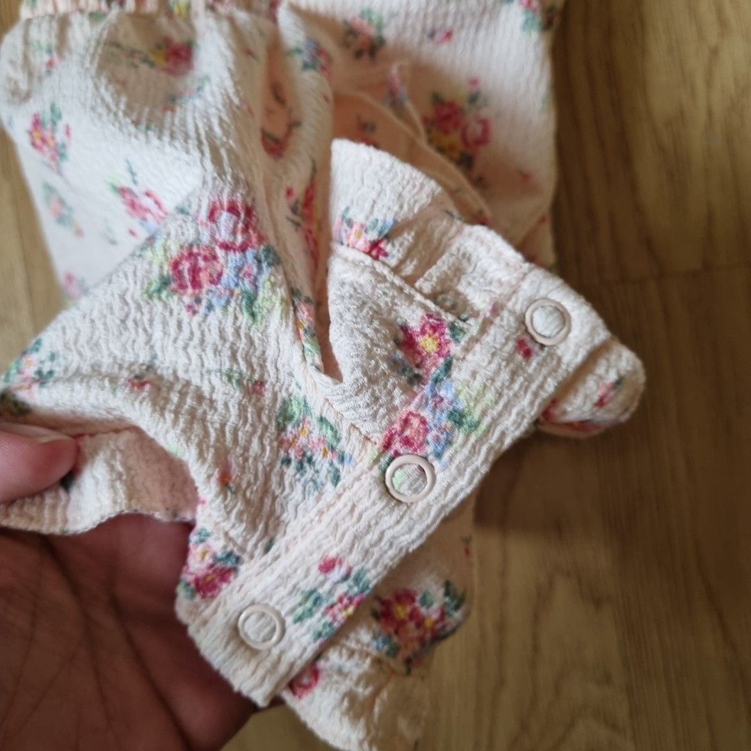 Matalan smocked romper 12m, Babies & Kids, Babies & Kids Fashion on