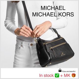 Unboxing Michael Kors Greenwich Medium Studded Saffiano Leather