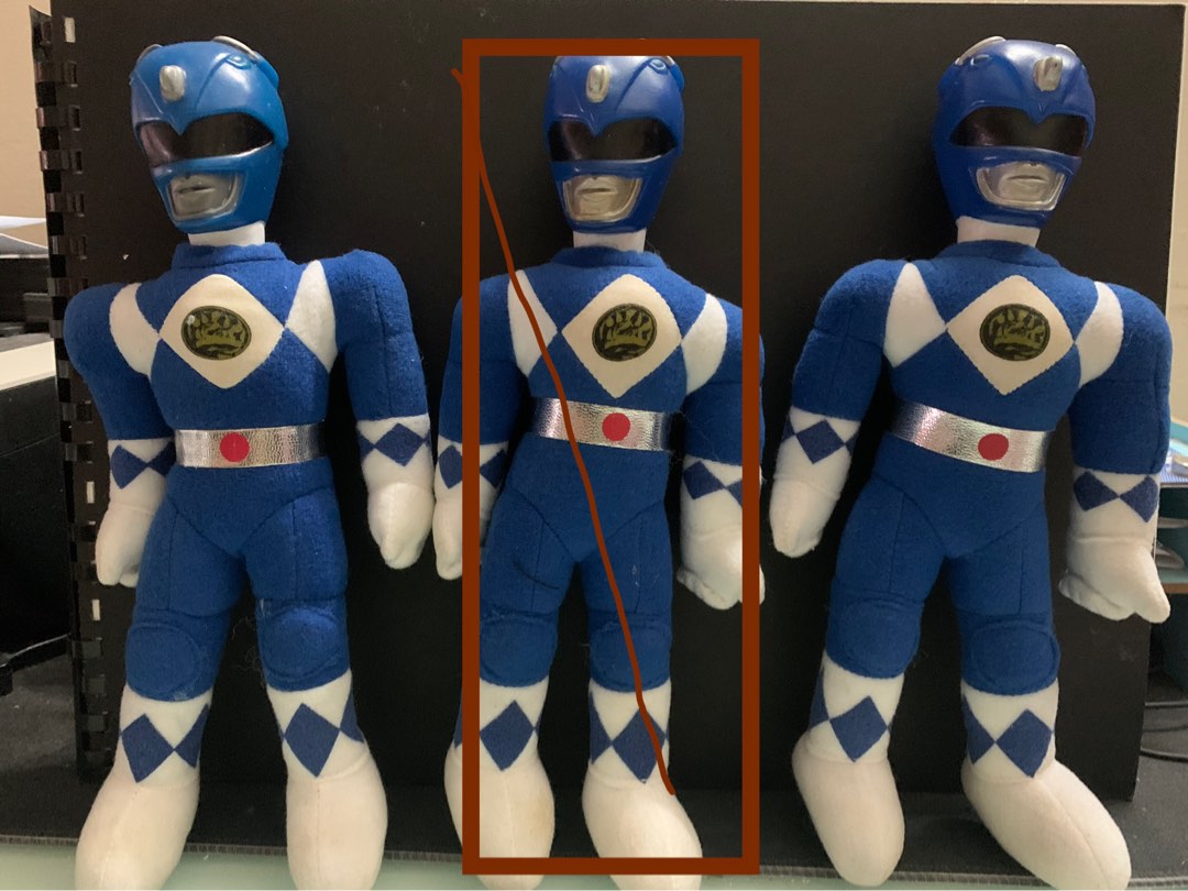 Mighty morphin power rangers plush dolls 2025