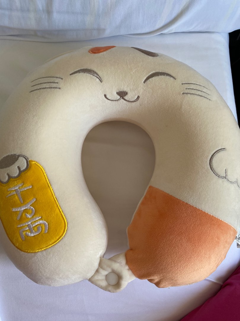 Miniso Pillow, Hobbies & Toys, Travel, Travel Essentials & Accessories