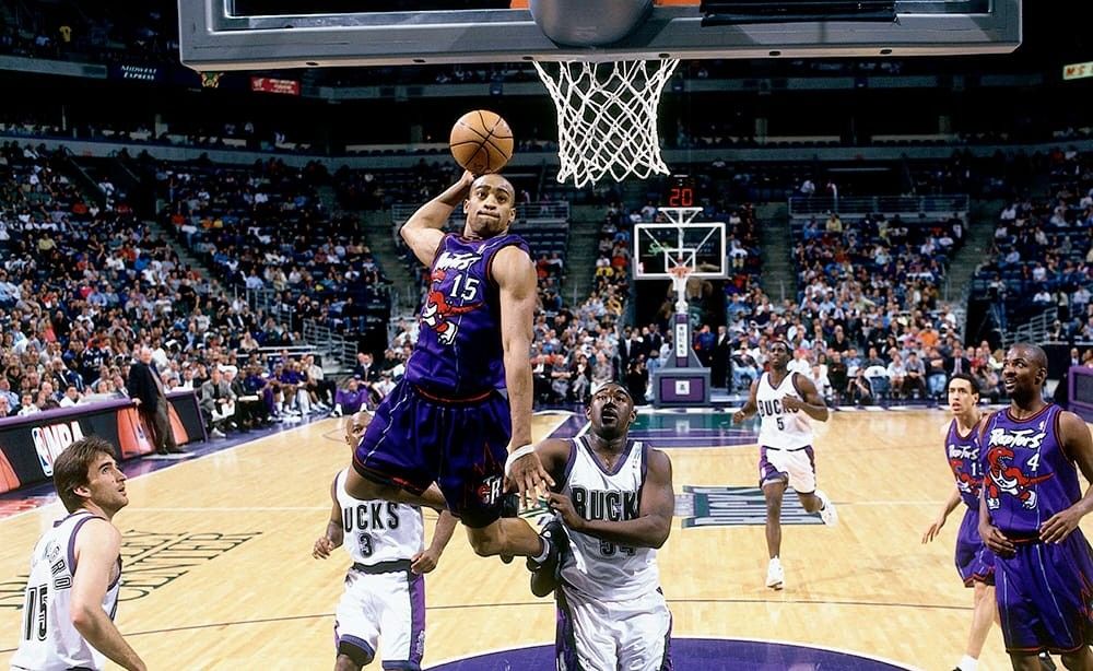 NBA Swingman Jersey Toronto Raptors 1999-00 Vince Carter #15 Throwback –  Broskiclothing