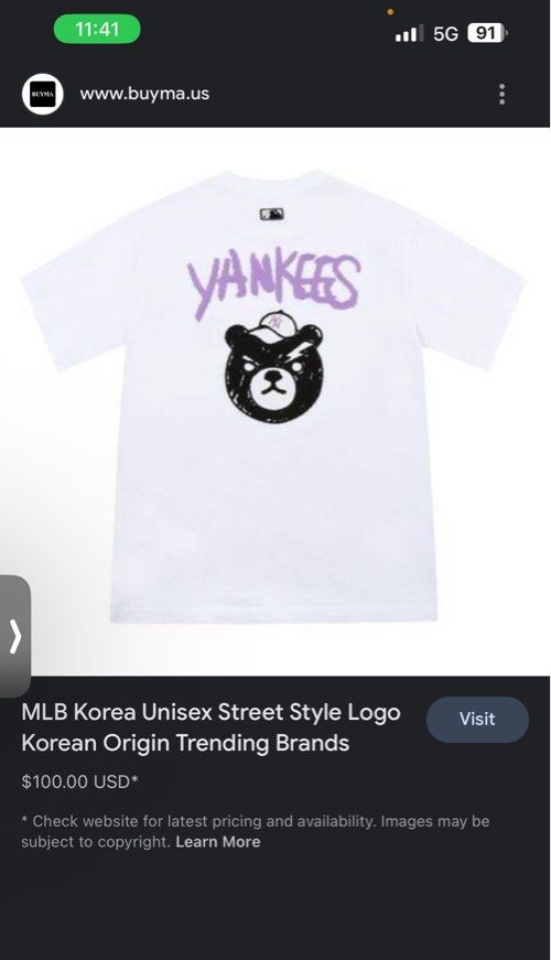 MLB Korea  Unisex Street Style Korean Origin Trending Brands Caps 