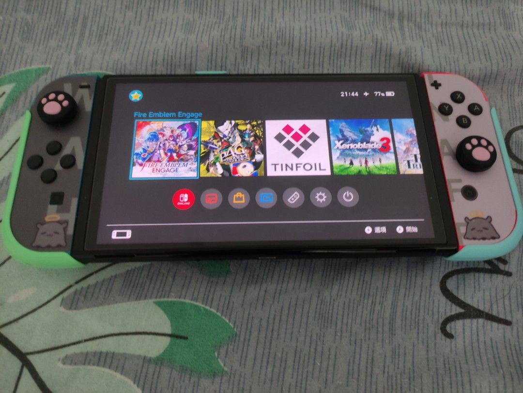 Modded nintendo switch oled video gaming video game consoles