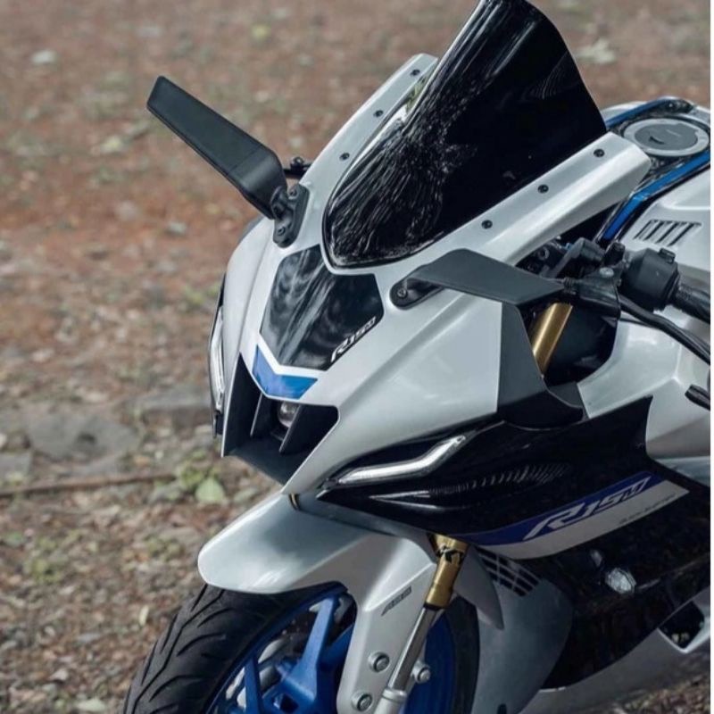 Motorcycle Universal Rearview Mirror Winglet Mirror Yamaha R1/R6/R15/R3 ...
