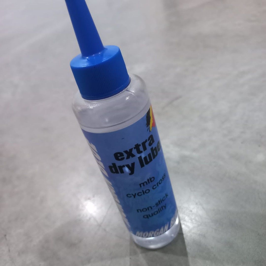 MTB Road Bike Bicycle Chain Lube Morgan Blue Extra Dry Lube 125CC