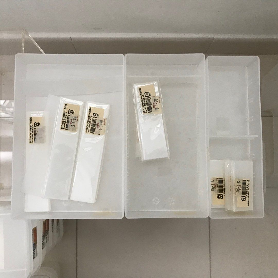 MUJI desktop/drawers organizers, Furniture & Home Living, Home ...