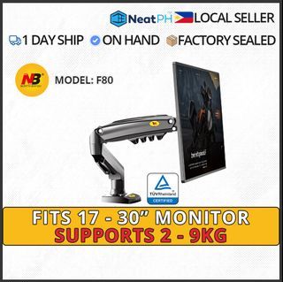 NB North Bayou Monitor Arm Mount Stand F80 2022 Upgraded Arm Design by NeatPH