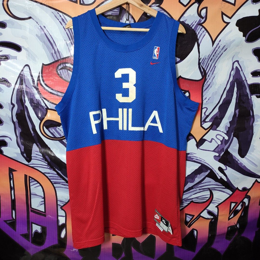 Allen iverson jersey sales 76ers blue