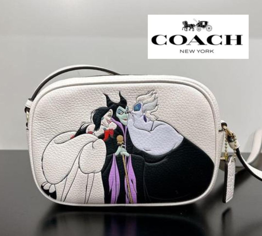 Limited Edition Coach Princess Camera Crossbody Handbag Cinderella