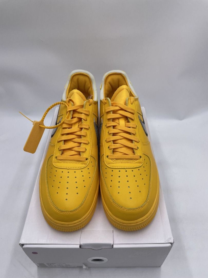 NIKE AIR FORCE 1 x OFF-WHITE ICA UNIVERSITY GOLD - Prime Reps