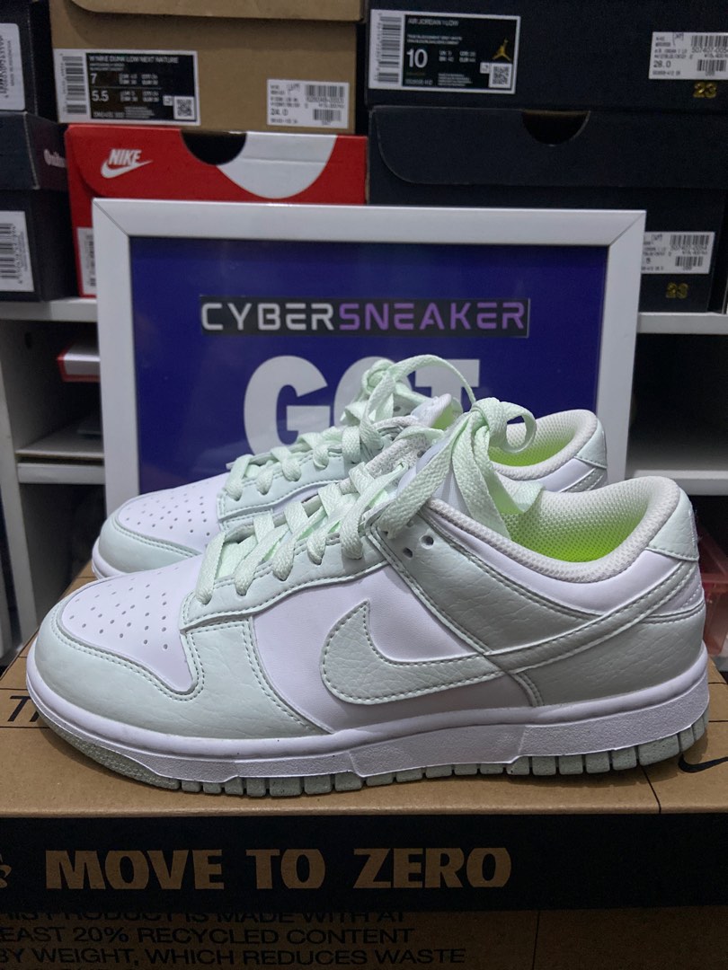 dunk low mint green