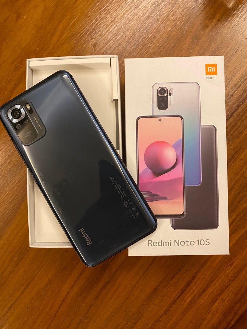 Note 10s (Category: Xiaomi) located in Mandaluyong City. Submitted by wired24x7 (Listing ID 1215628655, Image 2). Description: 8gb/128gb Color Onyx Gray .