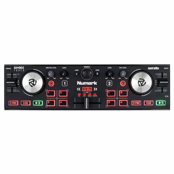 Numark DJ2GO2 Touch with case, Audio, Other Audio Equipment on Carousell