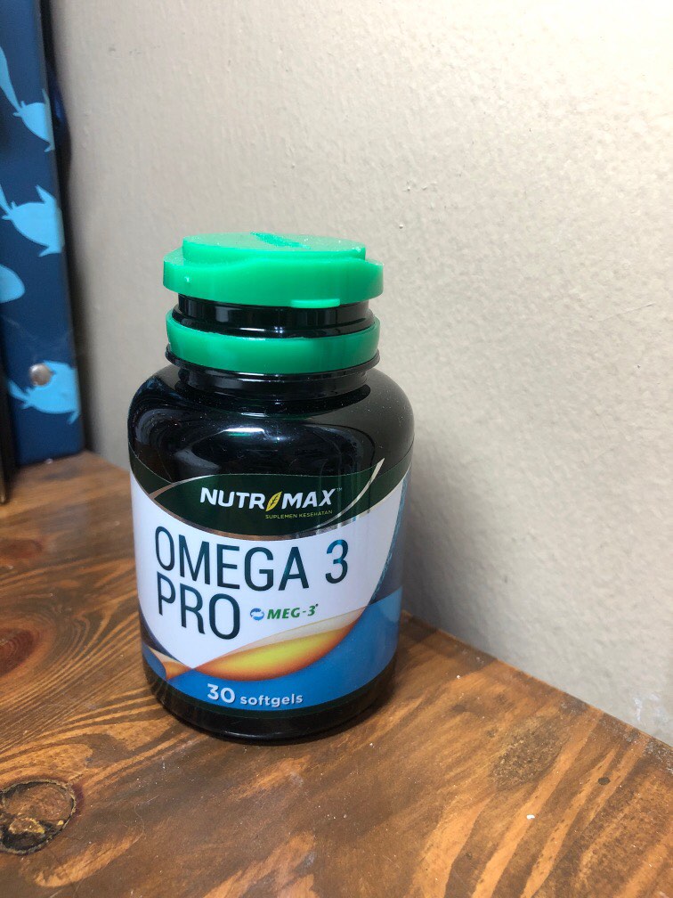 Omega 3 Pro NUTRIMAX, Kesehatan & Kecantikan, Kulit, Sabun & Tubuh di