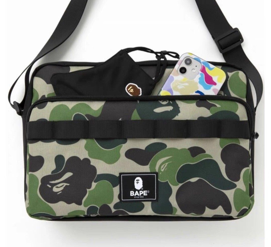 Original Bape A Bathing Ape Sling Bag Crossbody Bag, Men's Fashion